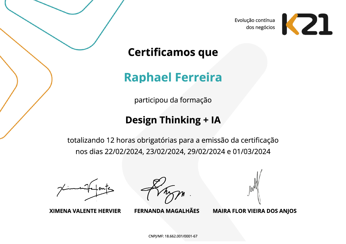 Certificado K21